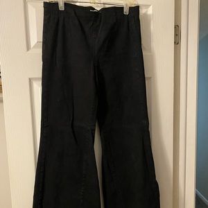 Flared Black Jeans